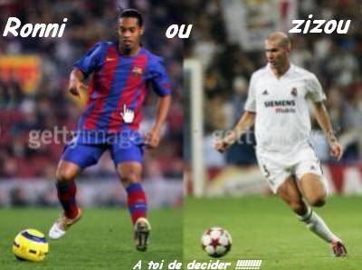 Ronnie vs zizou